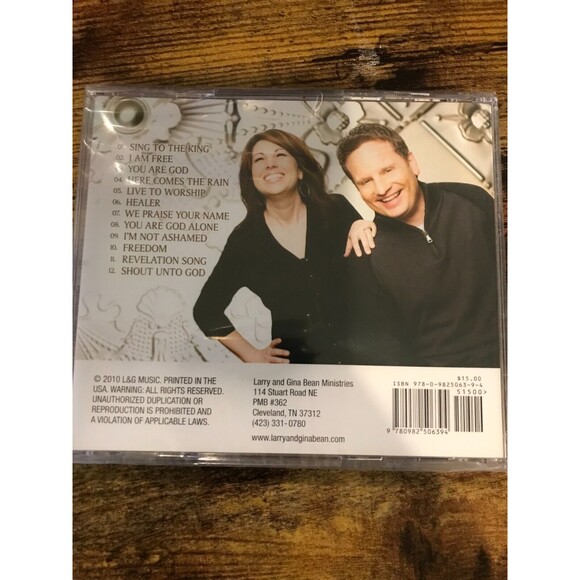 LARRY & GINA BEAN Live to Worship CD gospel 2010 Christway Church praise Healer - Picture 2 of 2